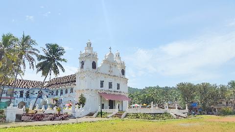 Maina Curtorim Church - Download Goa Photos